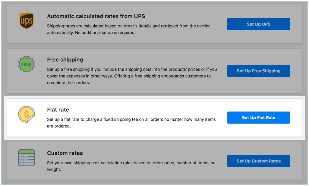 What is Flat Rate Shipping for eCommerce Brands?